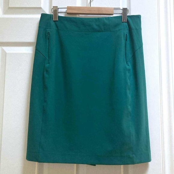💚💙Cute Lululemon Teal Emerald Green Pencil Skirt So Comfy! - Picture 6 of 13